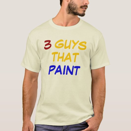 3 GYS DIE SCHILDEREN T-SHIRT (Voorkant)