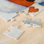 3 Happy Snowmen Legpuzzel (Zijkant)