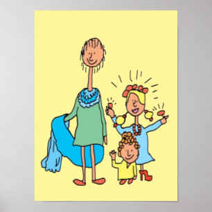 3 Happy Women-poster Poster