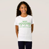 3 Hart St Patricks Day Cutest Leprechaun Ever v2 T-shirt (Voorkant volledig)