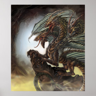 3-Headed Dragon Poster