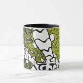 3 Headed Monster grote koffie-mok Mok (Midden)