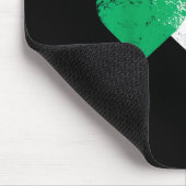 3 Hearts Ireland Flag St. Patricks Day Irish Flags Muismat (Hoek)