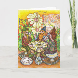 3 het Wenskaart van gnomen Kaart