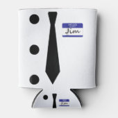 3 Hole Punch Jim Costume Easy Halloween T Shirt.pn Blikjeskoeler (Voorkant)