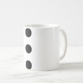 3-Hole Punch versie van Jim Koffiemok (Voorkant rechts)