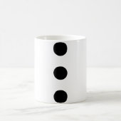 3-Hole Punch versie van Jim Koffiemok (Center)