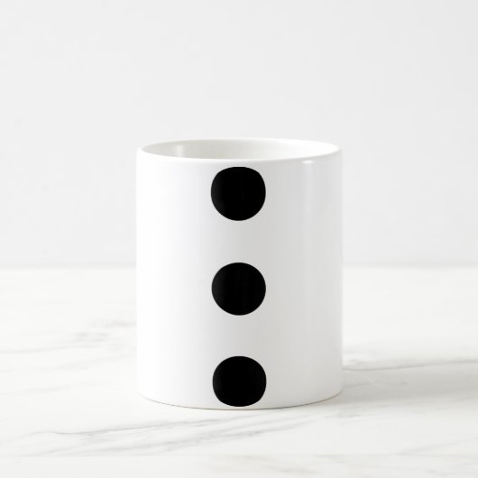 3-Hole Punch versie van Jim Koffiemok (Center)