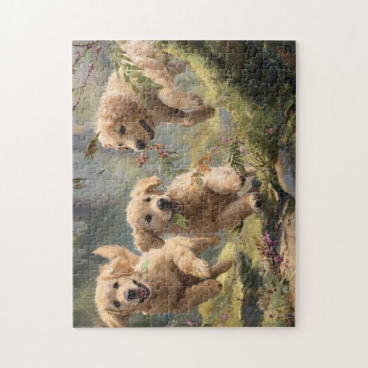 3 honden legpuzzel (Verticaal)