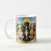 3 Honden Mok (Links)