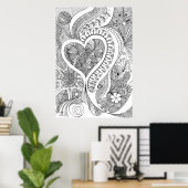 3 HOORZITTEN POSTER (Thuiskantoor)