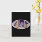 3 Idioten van het Witte Huis Trump Vance Bondi Noe Kaart (Gele Bloem)