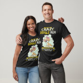3 Ik ben de gekke Beagle-mama Beagle T-shirt (Unisex)