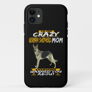 3 Ik ben de gekke Duitse herder mam iedereen Warne Case-Mate iPhone Case
