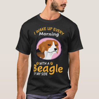 3 Ik word elke ochtend wakker met een beagle naast T-shirt