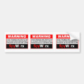 3 in 1 Fake Alarm System Sticker voor je thuis! (Voorkant)