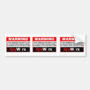 3 in 1 Fake Alarm System Sticker voor je thuis!