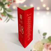 3 in 1 Tafelnummer, Menu & bedankkaart