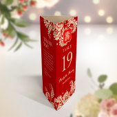 3 in 1 Tafelnummer, Menu & bedankkaart