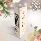 3 in 1 Tafelnummer, Menu & Fotokaart (Download) Poster