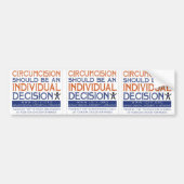 3 in plaats van "Individuele beslissing" sticker (Voorkant)