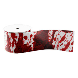3-inch aardkorrelig koolstof bloedplaatje Vampier Grosgrain Lint