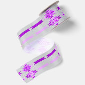 3 Inch Desert Diamonds op Grijs Satijnen Lint (Achterkant)
