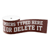 3-inch gepersonaliseerde Football lint (Spoel)