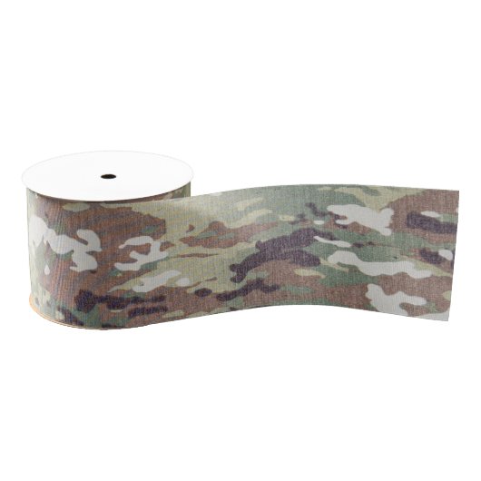 3-inch Grosgrain Ribbon Army OCP Camo Uniform Camo Grosgrain Lint (Spoel)