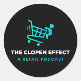 3 inch het Clopen-effect Ronde Sticker