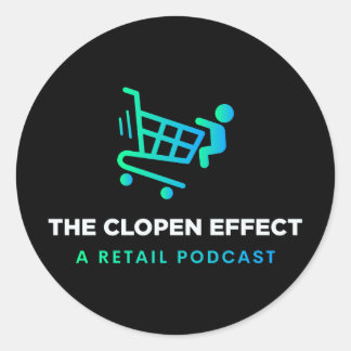 3 inch het Clopen-effect Ronde Sticker