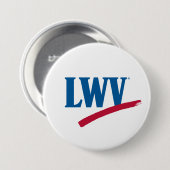 3-inch LWV Logo Ronde Button (Voorkant /achterkant)