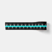 3 Inch Native Woven Stories - Turquoise - Satijnen Lint (Voorkant)
