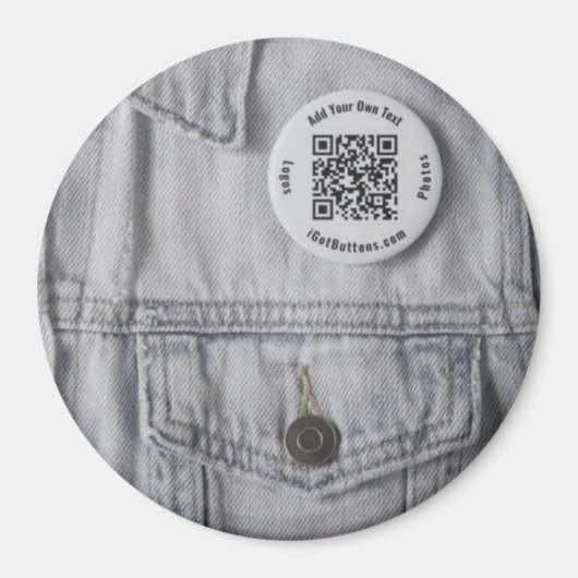 3 inch op maat gemaakte knopmagneet magneet (Voorkant)