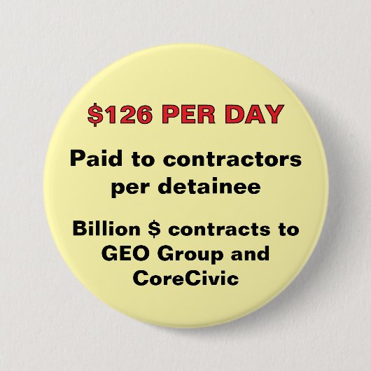 3 inch ronde Button (Voorkant)