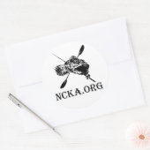 3-inch Ronde NCKA-sticker Sticker (Envelop)