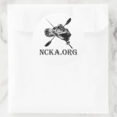 3-inch Ronde NCKA-sticker Sticker (Tas)