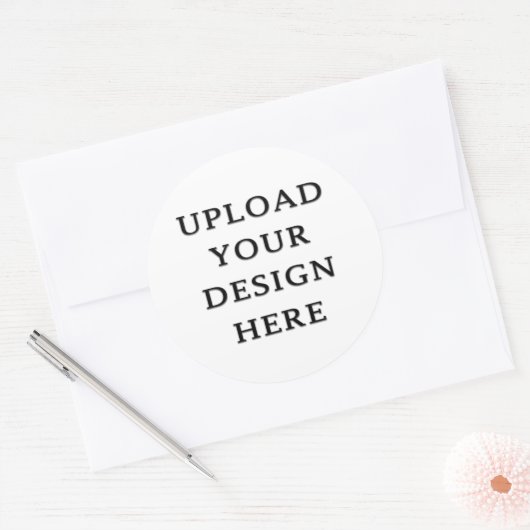 3-inch ronde sticker (Envelop)