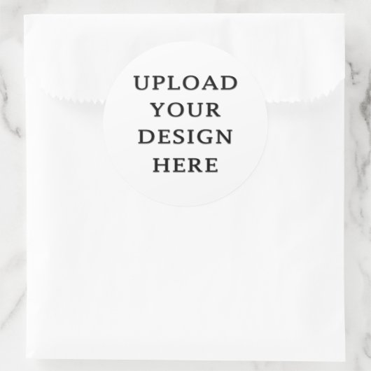 3-inch ronde sticker (Tas)