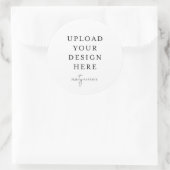 3-inch ronde sticker (Tas)