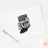 3 inch ronde stickers (Envelop)