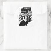 3 inch ronde stickers (Tas)