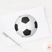 3 inch Ronde Voetbal Stickers naar Hand Schrijven  (Envelop)