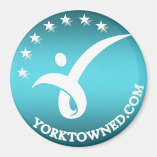 3-inch Round Magnet - Yorktown Education
