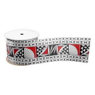 3 Inch Southwest Sunrise in het rood Satijnen Lint