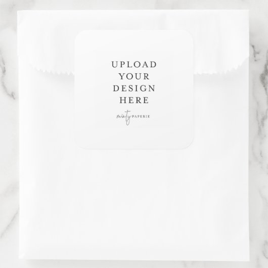 3-inch vierkant label (Tas)