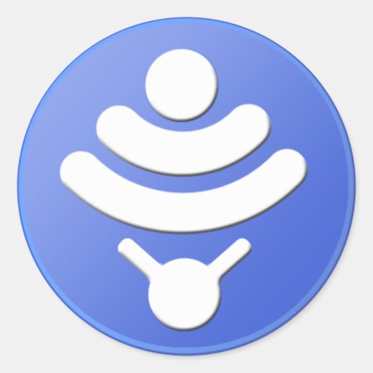 3 inch Vistumbler Stickers (Voorkant)