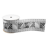 3 inch zuidwestelijke zonsopgang in grijs satijnen satijnen lint (Spoel)