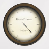 3 Industriële Meters Steampunk Cosplay & het Decor Labels (Design 1)