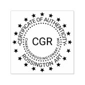 3 Initial Certificate of Authenticity Name URL #5 Zelfinktende Stempel (Design)